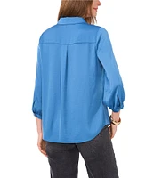 Vince Camuto V Neck 3/4 Sleeve Blouse