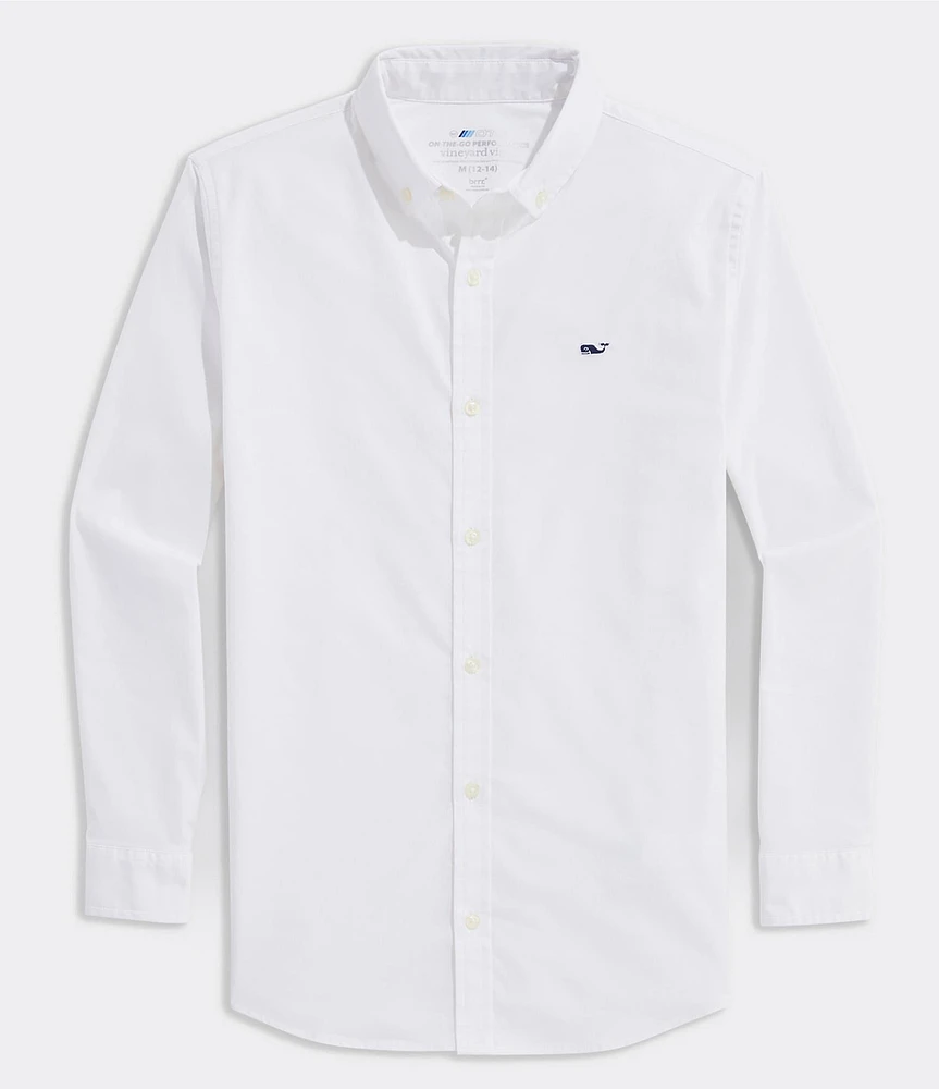 Vineyard Vines Big Boys Arawak Button Front Sport Shirt