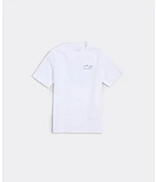 Vineyard Vines Big Boys Short Sleeve Golf Flag Graphic T-Shirt