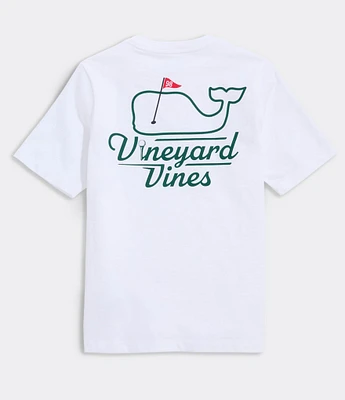 Vineyard Vines Big Boys 8-18 Short Sleeve Golf Flag Graphic T-Shirt
