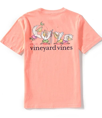 Vineyard Vines Big Boys 8-20 Pelican Vball T-Shirt