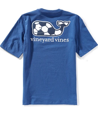 Vineyard Vines Big Boys 8-20 Soccerball Whale T-Shirt