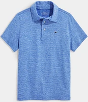 Vineyard Vines Big Boys St Jean Stripe Sankaty Polo Shirt
