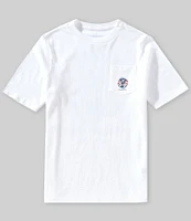 Vineyard Vines Big Boys 8-20 USA Dog Life Short Sleeve T-Shirt