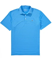 Vineyard Vines Bradley Stripe Sankaty Short Sleeve Polo Shirt