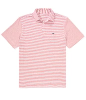 Vineyard Vines Bradley Stripe Sankaty Short Sleeve Polo Shirt
