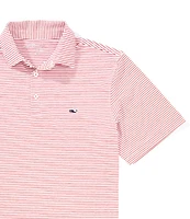 Vineyard Vines Bradley Stripe Sankaty Short Sleeve Polo Shirt