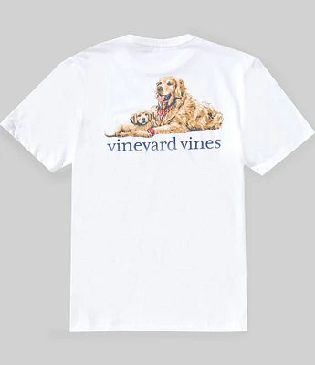Vineyard Vines Golden & Pup Short Sleeve Graphic T-Shirt