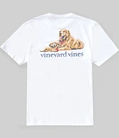 Vineyard Vines Golden & Pup Short Sleeve Graphic T-Shirt