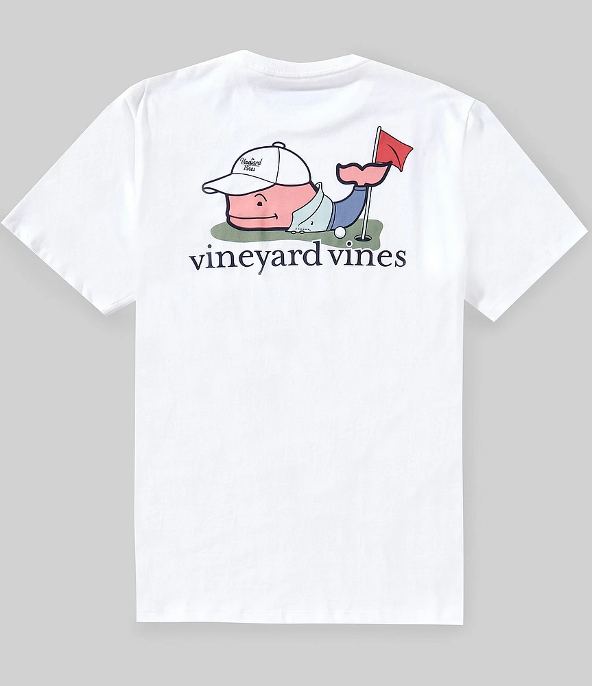Vineyard Vines Golfer Whale Short Sleeve Graphic T-Shirt