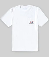 Vineyard Vines Golfer Whale Short Sleeve Graphic T-Shirt