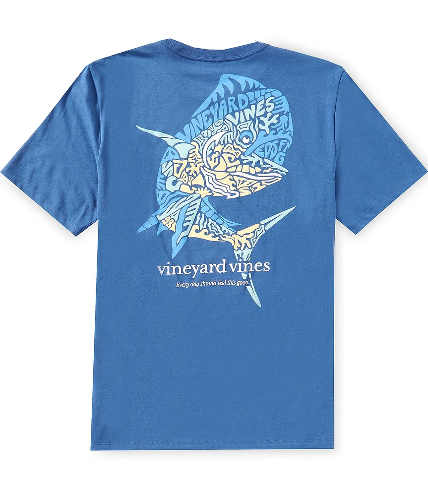 Vineyard Vines Icon Fill Mahi Short Sleeve Graphic T-Shirt