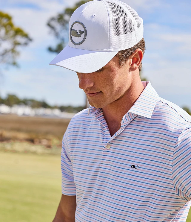 Trucker Hat Bulk Vineyard Vines Boys' Whale Dot Performance