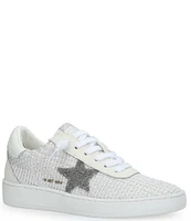 Vintage Havana Denisse Crochet Glitter Star Sneakers