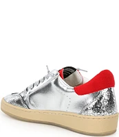 Vintage Havana Denisse Metallic Leather Collegiate Sneakers