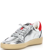 Vintage Havana Denisse Metallic Leather Collegiate Sneakers