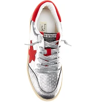 Vintage Havana Denisse Metallic Leather Collegiate Sneakers