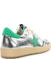 Vintage Havana Denisse Metallic Leather Collegiate Sneakers