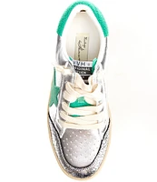 Vintage Havana Denisse Metallic Leather Collegiate Sneakers