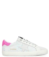 Vintage Havana Flair Iridescent Glitter Sneakers