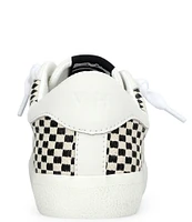 Vintage Havana Flair Woven Checkered Sneakers