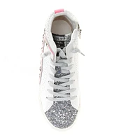 Vintage Havana Gadol Star Studded Glitter High-Top Retro Sneakers