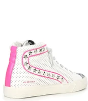 Vintage Havana Gadol Star Studded Glitter High-Top Retro Sneakers