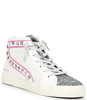 Vintage Havana Gadol Star Studded Glitter High-Top Retro Sneakers