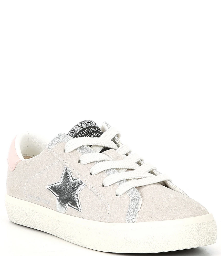 Vintage Havana Girls' Gail Suede Metallic Star Sneakers (Youth)