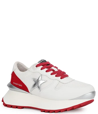 Vintage Havana Major Star Platform Retro Sneakers