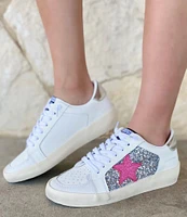 Vintage Havana Quinn Star Glitter Sneakers