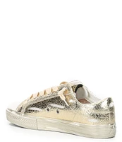 Vintage Havana Shine Metallic Foil Sneakers