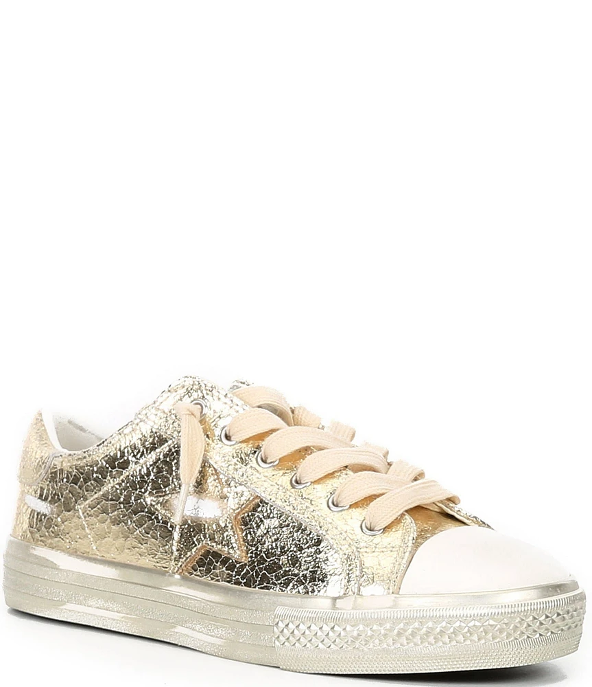 Vintage Havana Shine Metallic Foil Sneakers