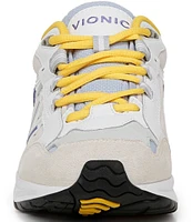 Vionic 23Walk 2.0 Suede Fabric Lace-Up Sneakers