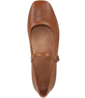 Vionic Alameda Leather Mary Jane Flats