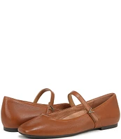 Vionic Alameda Leather Mary Jane Flats