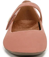 Vionic Alameda Suede Mary Jane Flats