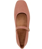 Vionic Alameda Suede Mary Jane Flats