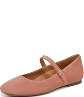 Vionic Alameda Suede Mary Jane Flats