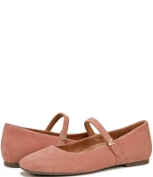 Vionic Alameda Suede Mary Jane Flats