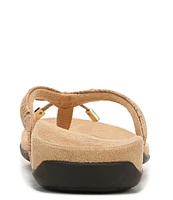 Vionic Bella II Cork Bow Detail Flip Flops