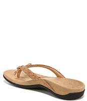 Vionic Bella II Cork Bow Detail Flip Flops