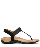 Vionic Brea Leather Thong Sandals