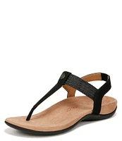 Vionic Brea Leather Thong Sandals