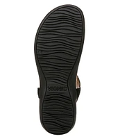 Vionic Brea Leather Thong Sandals