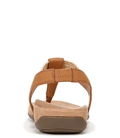 Vionic Brea Leather Thong Sandals