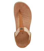 Vionic Brea Leather Thong Sandals