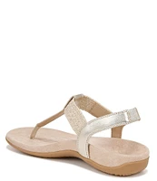 Vionic Brea Leather Thong Sandals