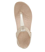 Vionic Brea Leather Thong Sandals