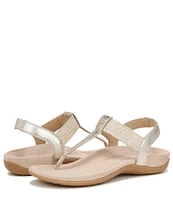 Vionic Brea Leather Thong Sandals